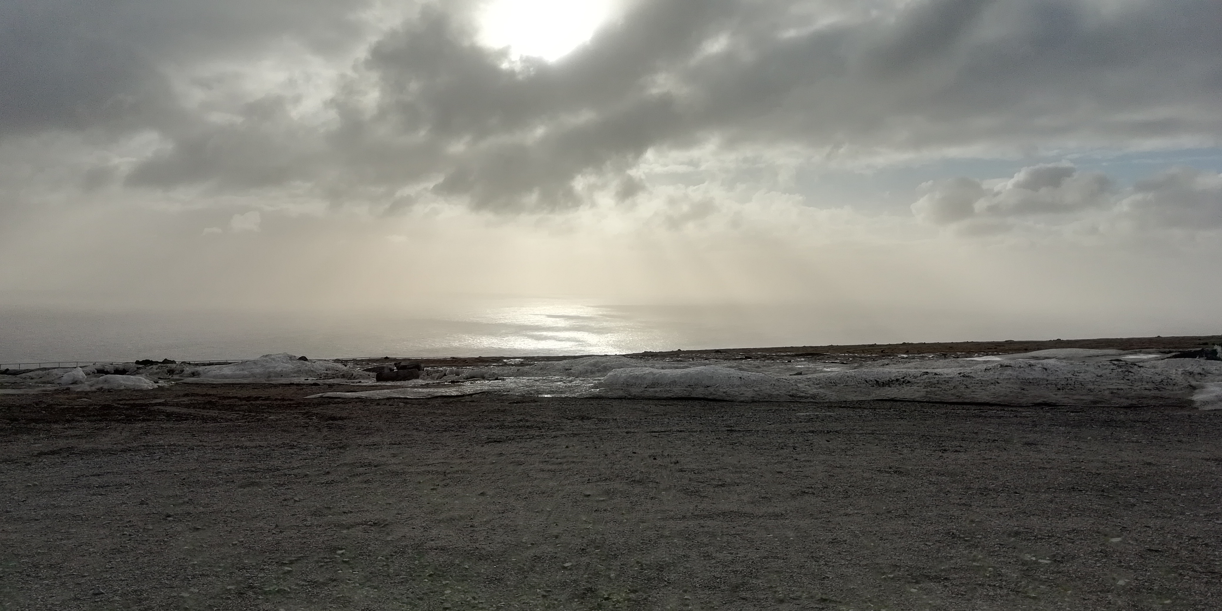 Waking up at the North Cape